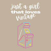 Just Girl That Loves Vintage Games With Retro Arcade Game T Shirt Sun Shade Cap | Artistshot