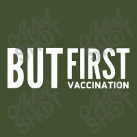 But First Vaccination Sun Shade Cap | Artistshot