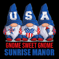 Sunrise Manor Nevada Gnome Sweet Gnome American Flag Gnomes T Shirt Mesh Back Trucker Hat | Artistshot