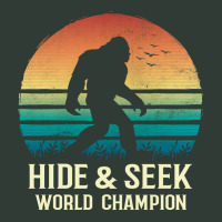 Hide And Seek World Champion Bigfoot Believer Long Sleeve T Shirt Mesh Back Trucker Hat | Artistshot