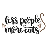 Cat T Shirt Less People More Cats T Shirt Mesh Back Trucker Hat | Artistshot