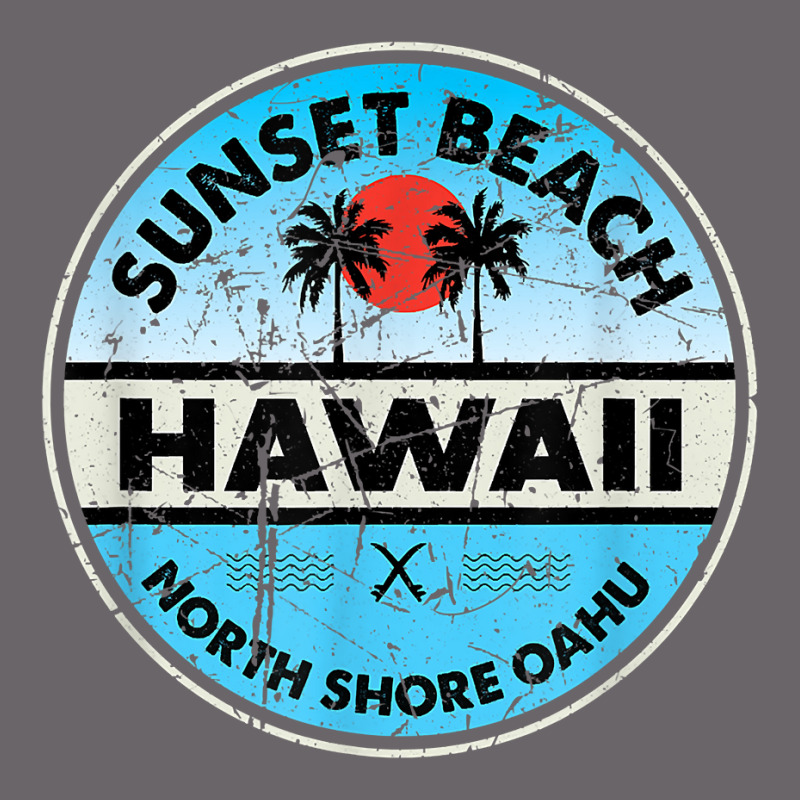 Hawaii Sunset Beach North Shore Oahu Vintage Hawaiian T Shirt Mesh Back Trucker Hat | Artistshot