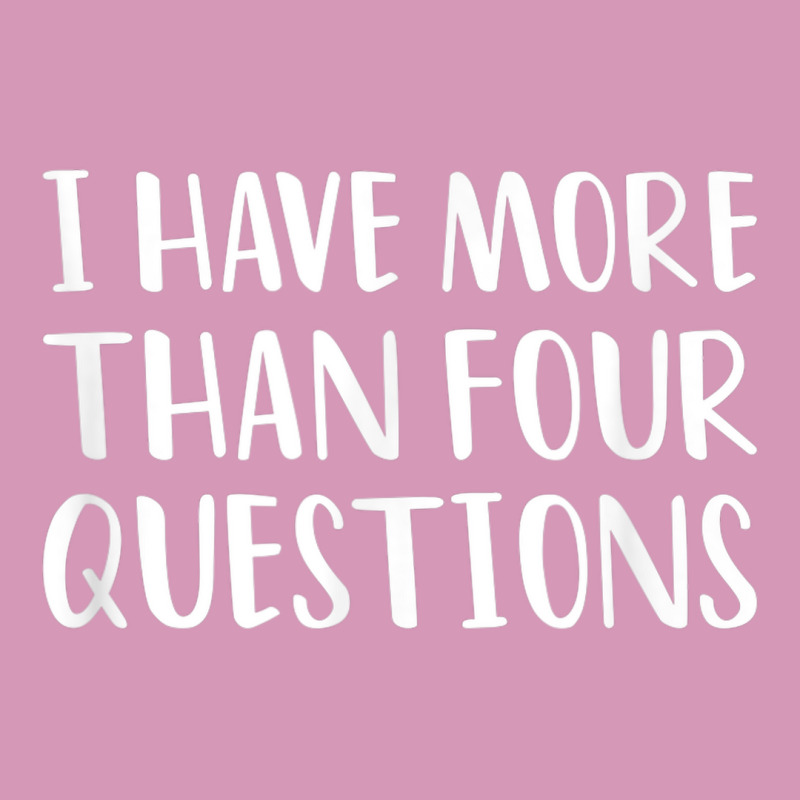 Funny Jewish Passover Seder I Have More Than Four Questions Tie Dyed Bucket Hat | Artistshot