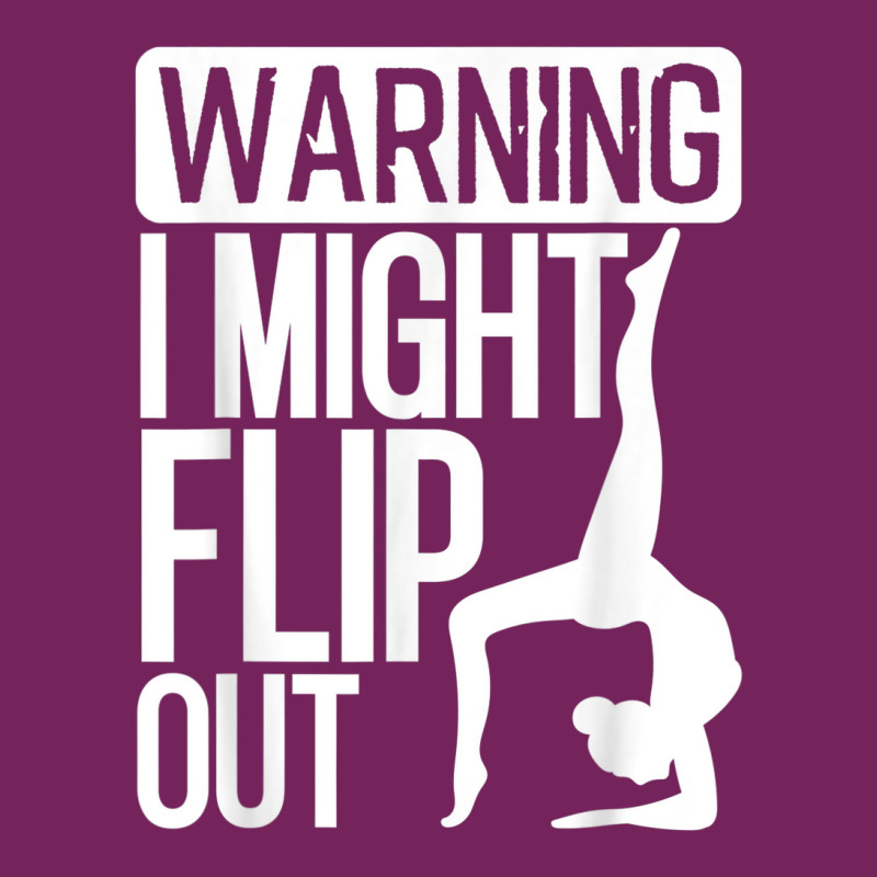 Funny Warning I Might Flip Out Gymnastics Art For Girls Boys Tie Dyed Bucket Hat | Artistshot