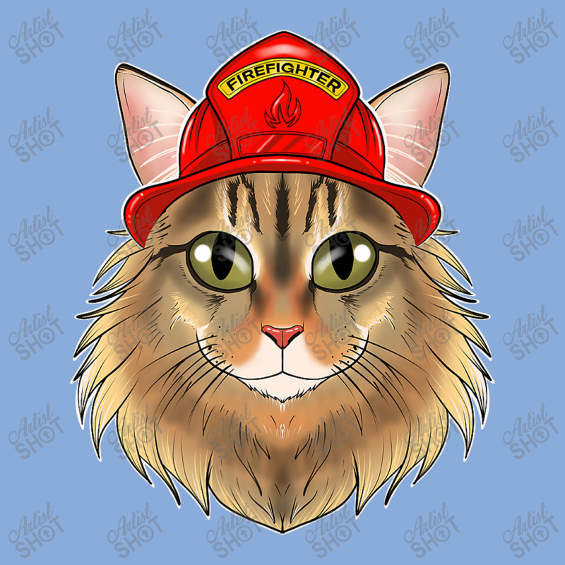 Cat Lover I Fireman Cat I Firefighter Siberian Cat Premium Tie Dyed Bucket Hat by Yuh2105 | Artistshot