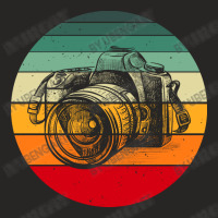 Retro Vintage Camera Photography Lover Photographer Ladies Fitted T-shirt | Artistshot