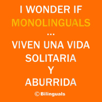 I Wonder If Monolinguals   Funny Spanish Bilinguals Tee V1 Adjustable Baseball Cap | Artistshot