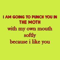 I Am Going To Punch You In The Moth With My Own Mouth Softly T Shirt Adjustable Baseball Cap | Artistshot