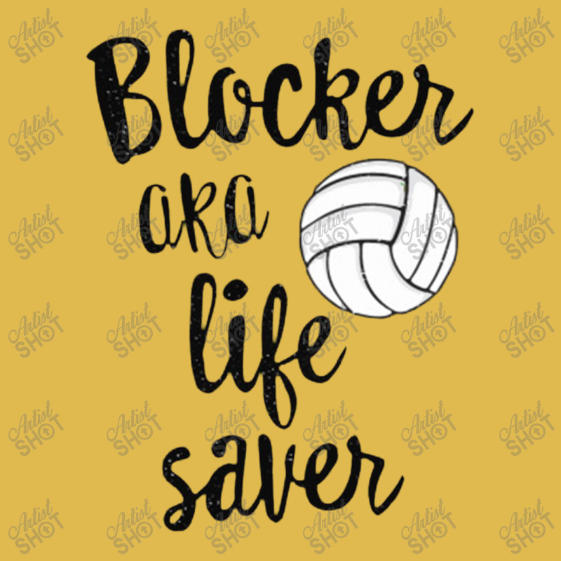 Blocker Aka Life Saver Funny Volleyball T Shirt Defense [converted] Co Dyed Cap by lindavalere | Artistshot