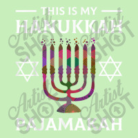 Hanukkah Pajama Menorah Pajamakah Chanukah Jewish Urban Heavy T-shirt | Artistshot