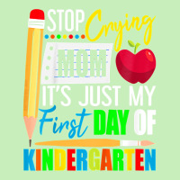 Kids Stop Crying Mom It's Just My First Day Of Kindergarten Urban Heavy T-shirt | Artistshot