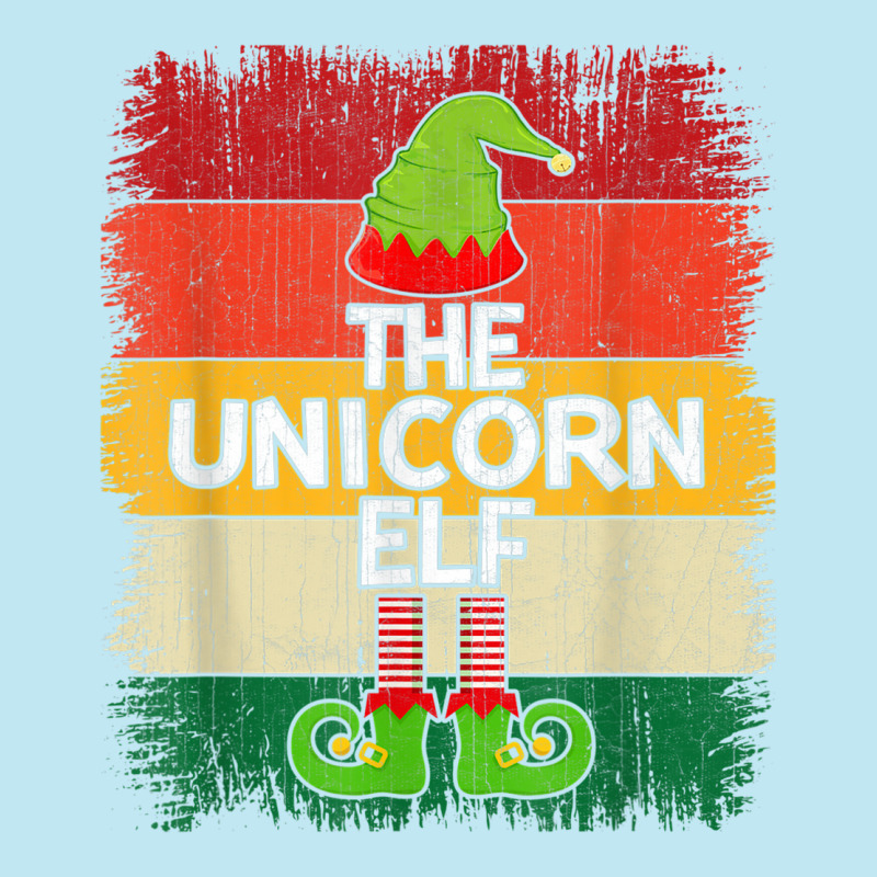 The Unicorn Elf Matching Group Christmas Party Pajama Urban Heavy T-shirt | Artistshot