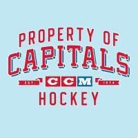 Property Of Capitals Ccm Hockey Urban Heavy T-shirt | Artistshot