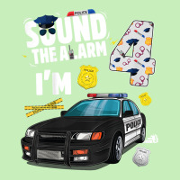 Kids Police Car 4th Birthday Boy 4 Year Old Cop Policeman Officer Urban Heavy T-shirt | Artistshot