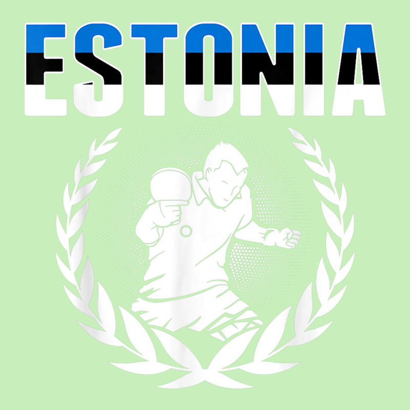 Estonia Table Tennis Fans Jersey Estonian Ping Pong Lovers Urban Heavy T-shirt | Artistshot