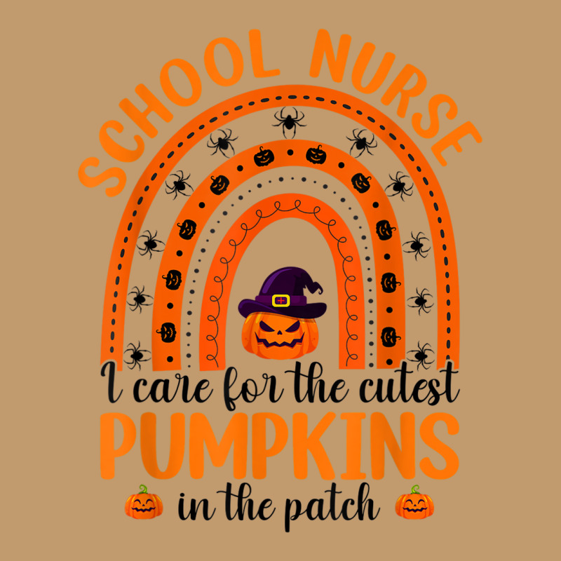 School Nurse Cutest Pumpkins Rainbow Halloween Spider Urban Heavy T-shirt | Artistshot