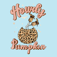 Leopard Howdy Pumpkin Skeleton Cowboy Western Halloween Urban Heavy T-shirt | Artistshot