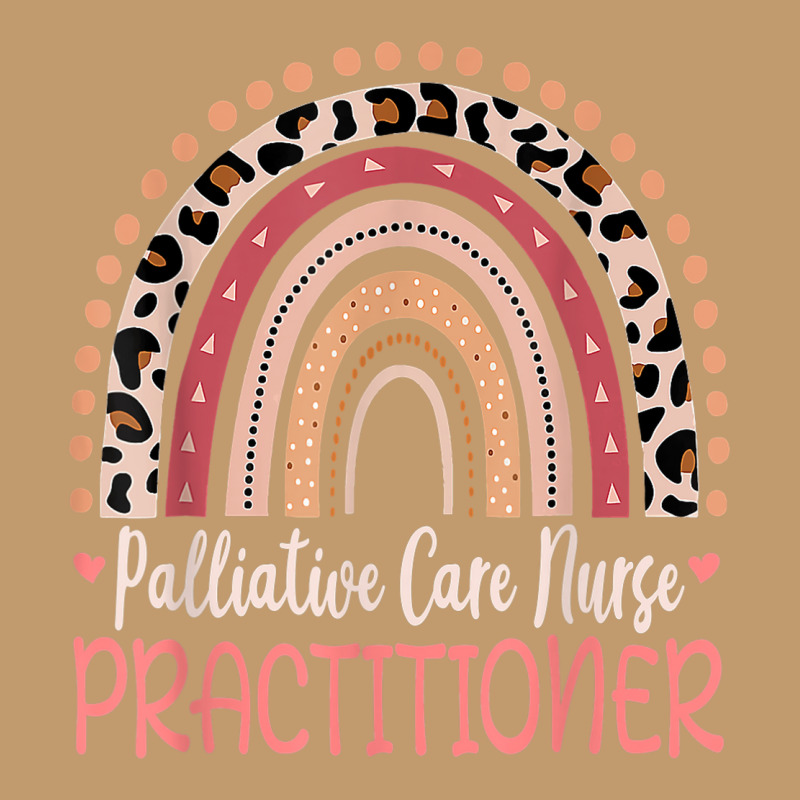 Palliative Care Nurse Practitioner Leopard Rainbow Urban Heavy T-shirt | Artistshot