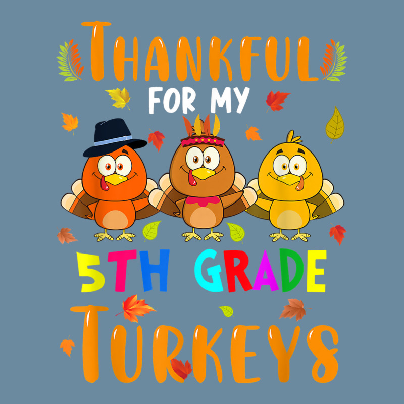 Thankful For My 5th Grade Turkeys Thanksgiving Teacher Urban Pullover Hoodie | Artistshot