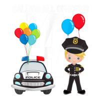 Calling All Officers Police Car 4th Birthday Boy 4 Year Old T Shirt Bomber Jacket | Artistshot