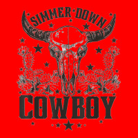 Western Bull Skull Simmer Down Cowboy Cowgirl Country Bomber Jacket | Artistshot