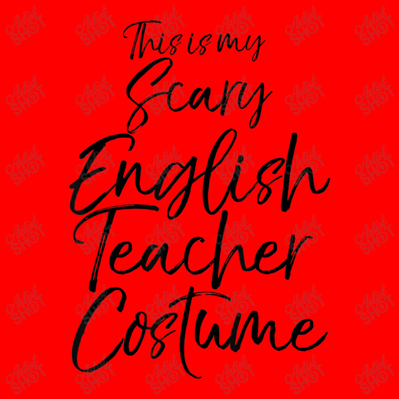 Cute Teaching Quote This Is My Scary English Teacher Costume Gift Men Bomber Jacket | Artistshot