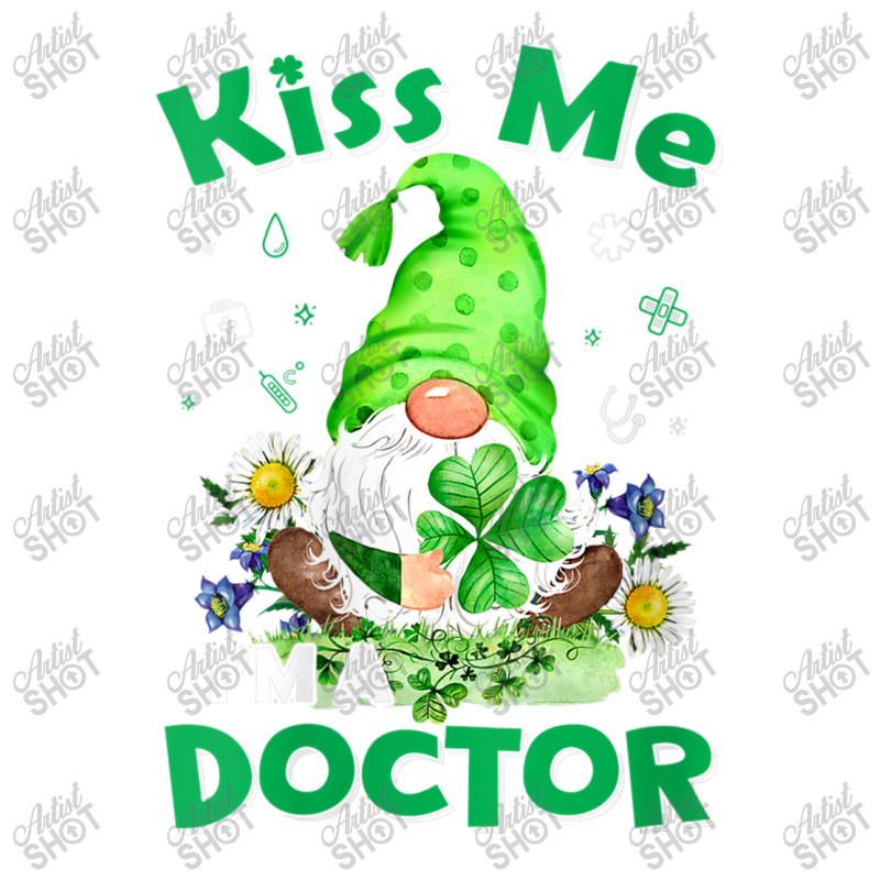 Womens Funny Doctor Nurse Gnomes St Patrick's Day Tee Nursing Lover Bomber Jacket | Artistshot