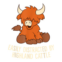 Scottish Highland Cattle   Easily Distracted Highland Cattle T Shirt Bomber Jacket | Artistshot