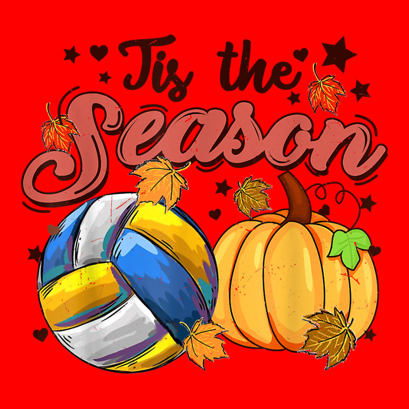 Tis The Season Volleyball Season Fall Vibes Autumn Retro T Shirt Bomber Jacket | Artistshot