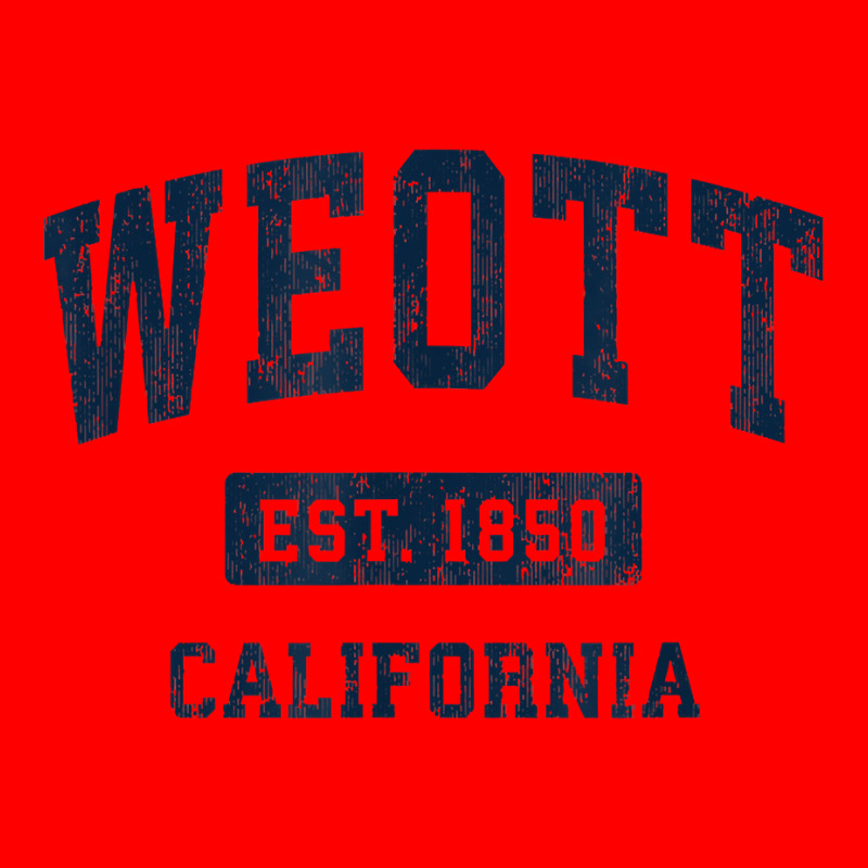 Weott California Ca Vintage Athletic Sports Design T Shirt Bomber Jacket | Artistshot