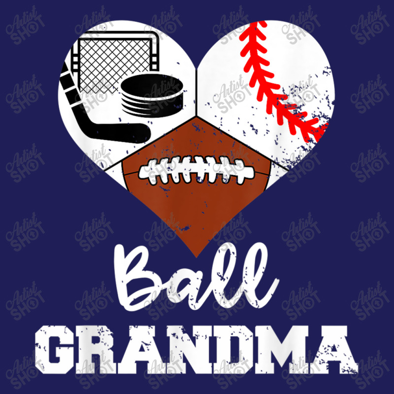 Ball Grandma Heart Funny Football Baseball Hockey Grandma T Shirt Beanie by Great Tshirt | Artistshot