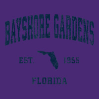 Bayshore Gardens Florida Fl Vintage Athletic Navy Sports Des T Shirt Beanie | Artistshot