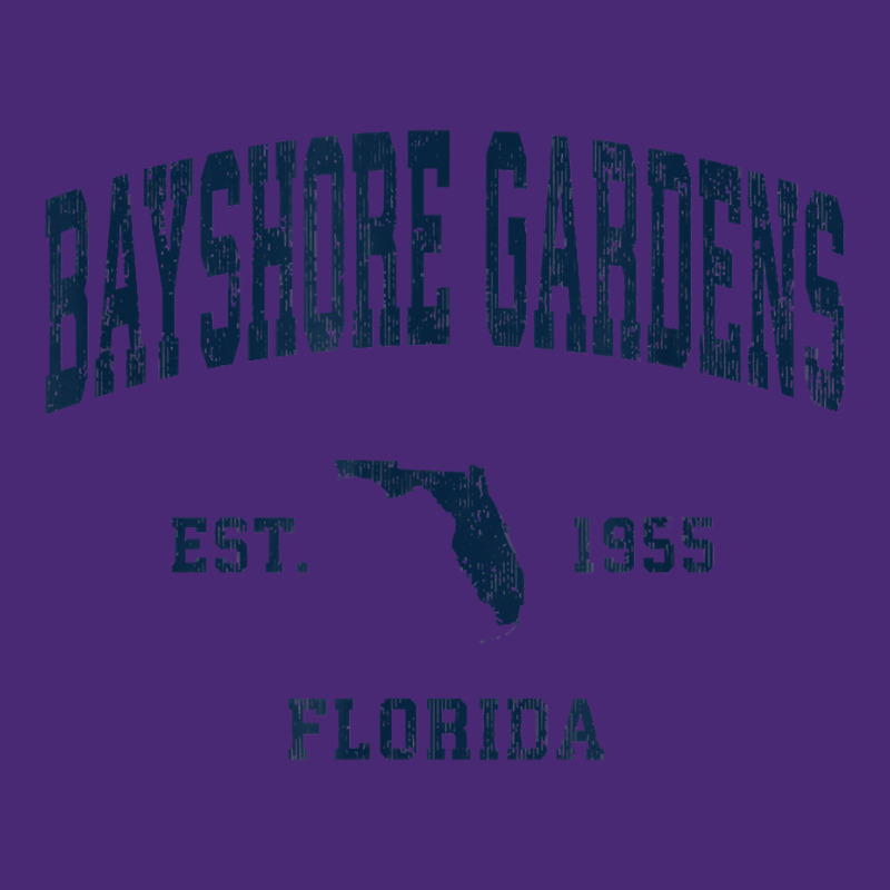 Bayshore Gardens Florida Fl Vintage Athletic Navy Sports Des T Shirt Beanie by graftmshindeatw | Artistshot