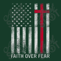 Faith Over Fears Cool Christian Cross American Usa Flag Gym Games Char Visor Hat | Artistshot