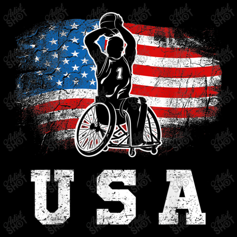 Wheelchair Basketball,disability Sports Handicap Usa Flag T Shirt Visor hat by Great Tshirt | Artistshot