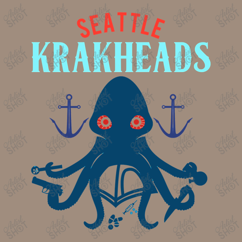 Women Seattle Krakheads Character Visor Hat | Artistshot