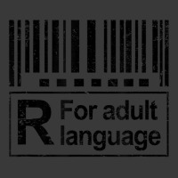 Barcode Sign R For Adult Language Warning Label Sign T Shirt Pom Pom Beanie | Artistshot