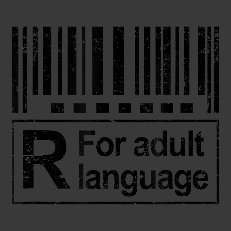 Barcode Sign R For Adult Language Warning Label Sign T Shirt Pom Pom Beanie by vazwttopperve | Artistshot