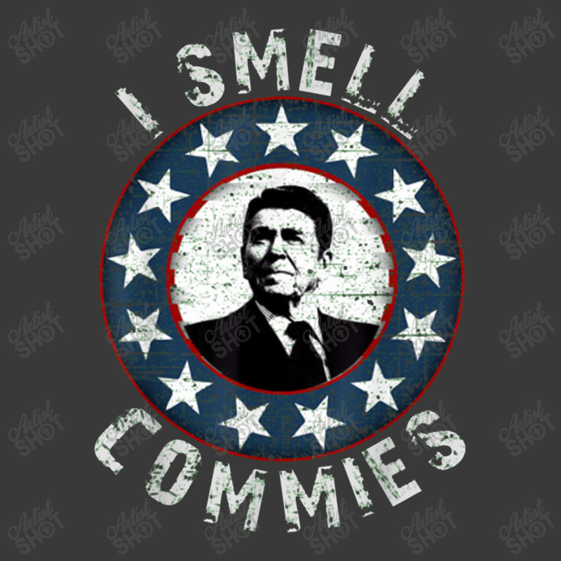 Ronald Reagan I Smell Commies Retro Vintage Political Humor Pom Pom Beanie by dwindupadi | Artistshot