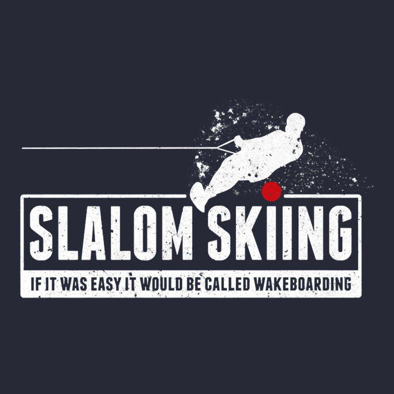 Funny Slalom Waterskiing Wakeboard Ski Vintage Style Gift Premium T Sh Pom Pom Beanie by lelalucin | Artistshot