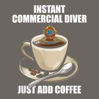 Instant Commercial Diver Just Add Coffee   Commercial Diving T Shirt Sun Shade Cap | Artistshot