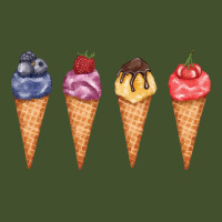 Assorted Ice Cream Cones T  Shirt Assorted Ice Cream Cones Set   Blueb Sun Shade Cap | Artistshot