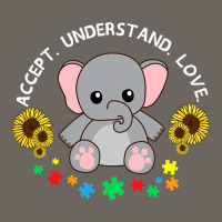 Accept Understand Love Elephant Cool Autism Awareness Sun Shade Cap | Artistshot