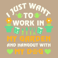 I Just Want To Work In My Garden T  Shirt I Just Want To Work In My Ga Mesh Back Trucker Hat | Artistshot