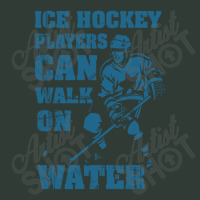 Ice Hockey Players Can Walk On Water Mesh Back Trucker Hat | Artistshot