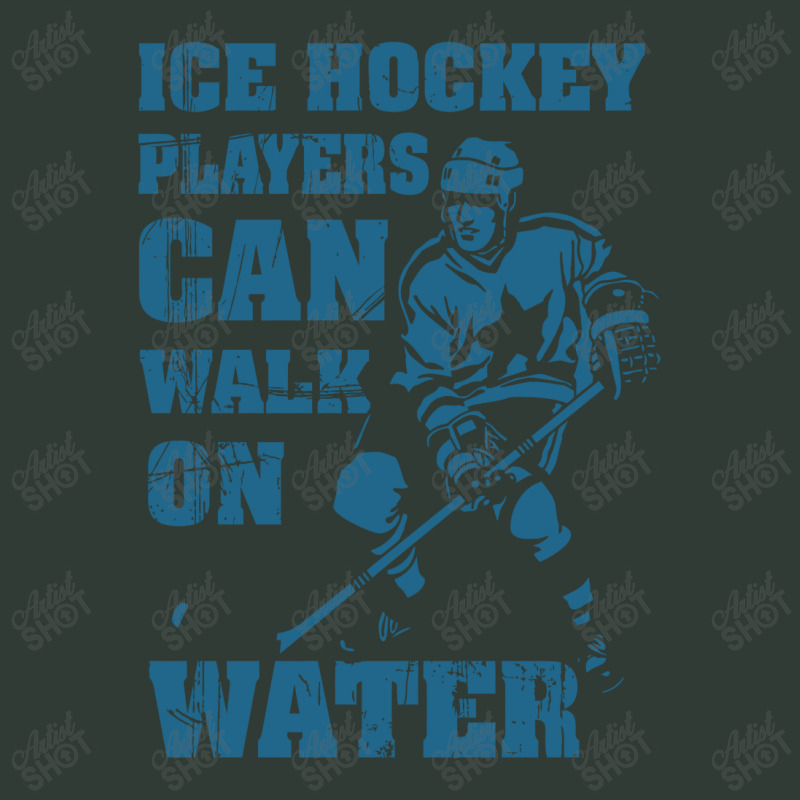 Ice Hockey Players Can Walk On Water Mesh Back Trucker Hat | Artistshot