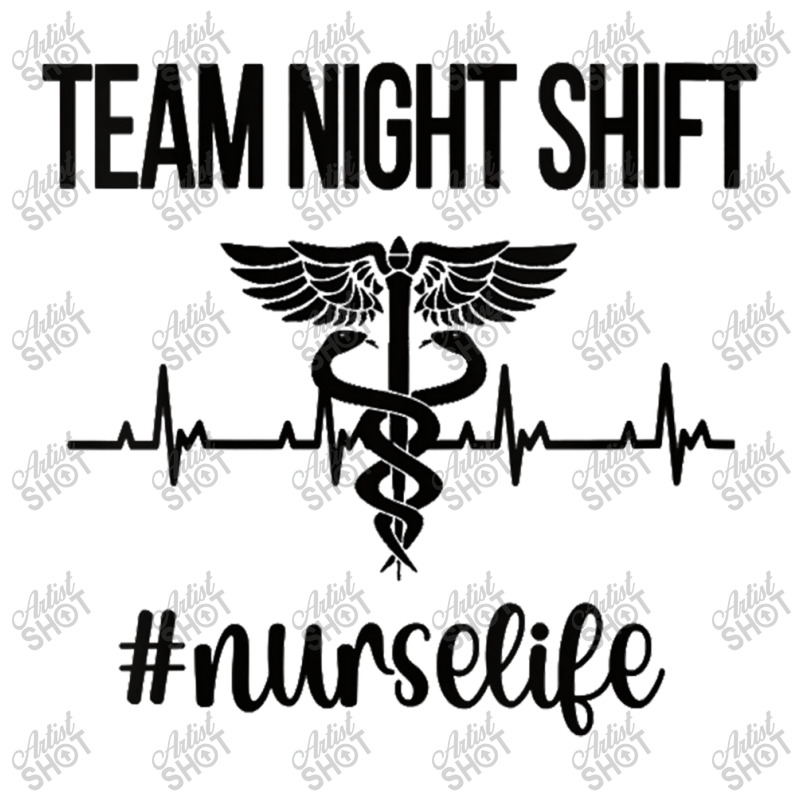 Womens Team Night Shift Caduceus Nursing Night Shift Nurse Week Mesh Back Trucker Hat | Artistshot