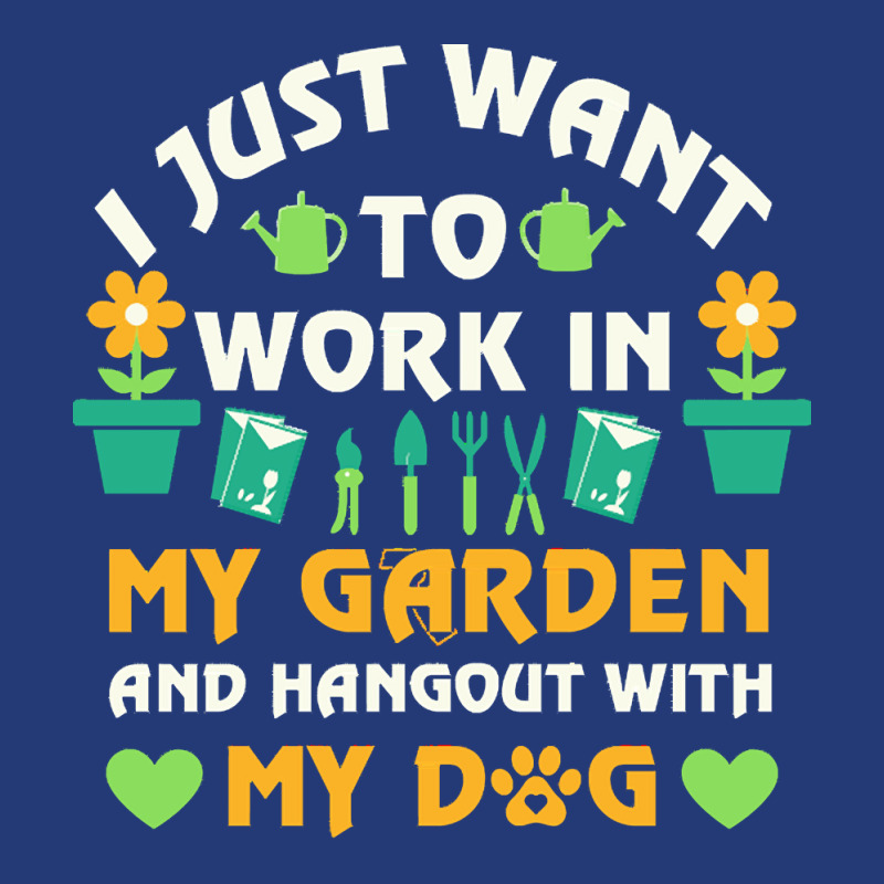 I Just Want To Work In My Garden T  Shirt I Just Want To Work In My Ga Mesh Back Trucker Hat by bullfinchecub | Artistshot