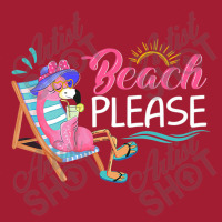 Flamingo Beach Please Flamingo Drinking Lover Summer Vacation Mesh Back Trucker Hat | Artistshot