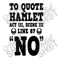 Hamlet Quote Funny Shakespeare Play Theater Humor Mesh Back Trucker Hat | Artistshot